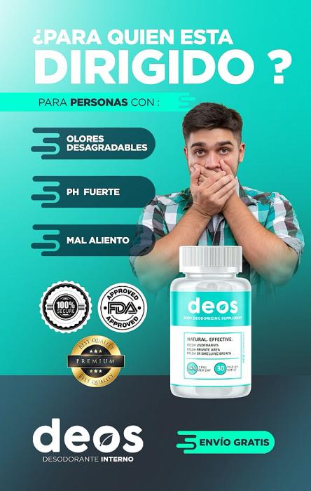 DEOS PREMIUM -DESODORANTE INTERNO 30 CAPSULAS