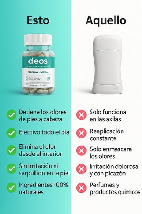 DEOS PREMIUM -DESODORANTE INTERNO 30 CAPSULAS