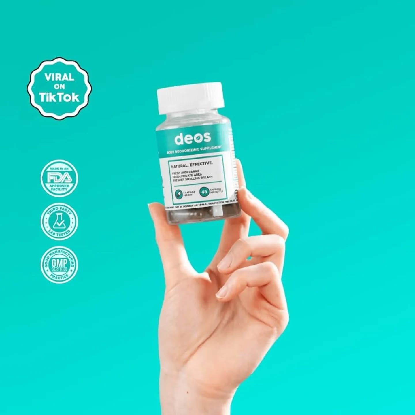 DEOS PREMIUM -DESODORANTE INTERNO 30 CAPSULAS